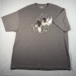 Ecko Unltd. Rhino Graphic T‑Shirt Men's 2XL Gray Camo Logo Tee